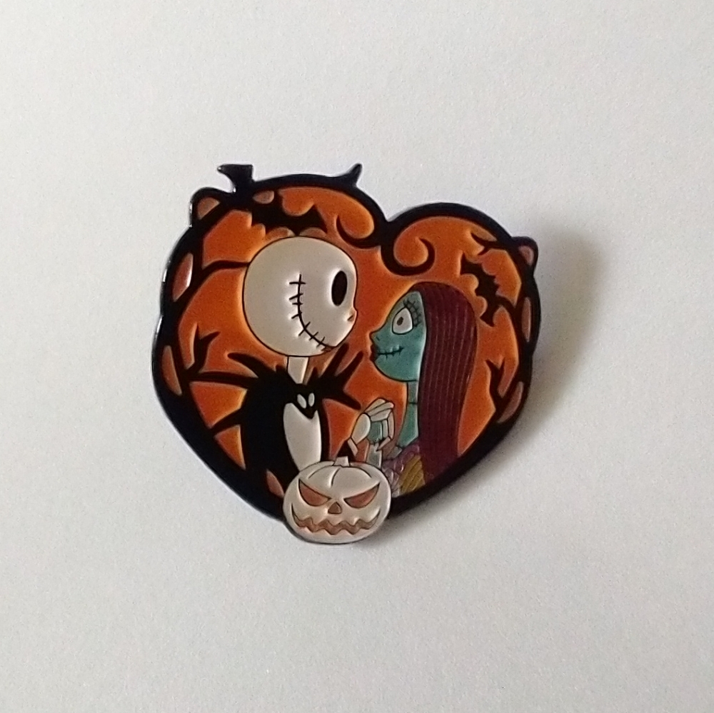🧁 3/$30 Jack and Sally Nightmare Before Christmas Enamel Pin NEW